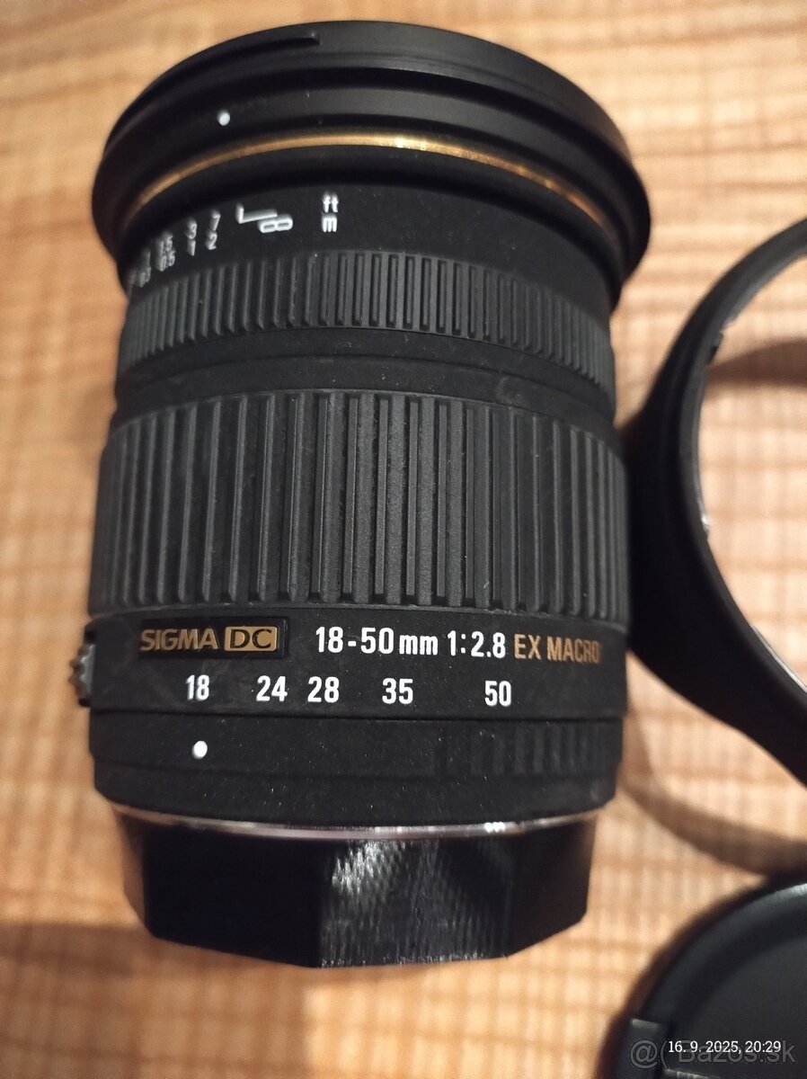 Sigma 18-50/1:2,8 bajonet Pentax. - 3