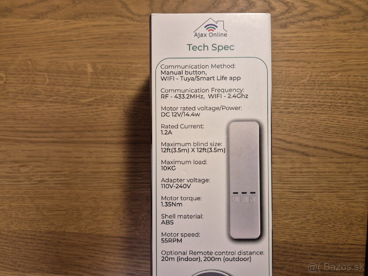 Inteligentný pohon na žalúzie - 3