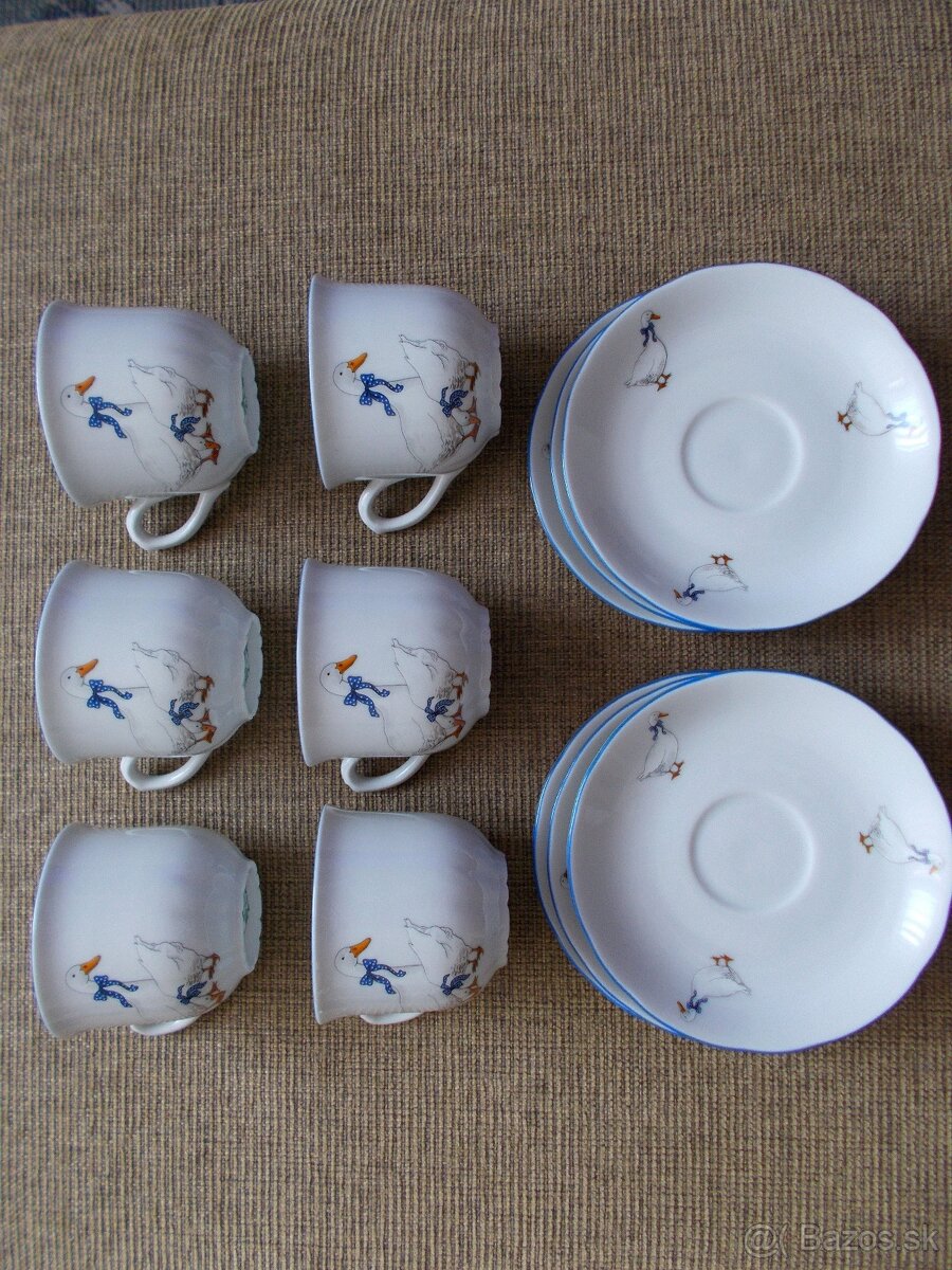 Retro kávová súprava HÚSKY - 3