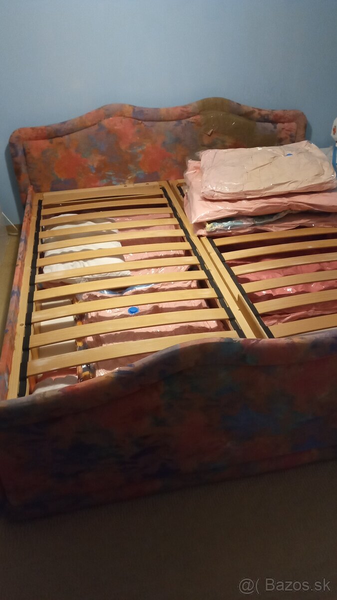 Skrine s nadstavcami a manželská posteľ - 3