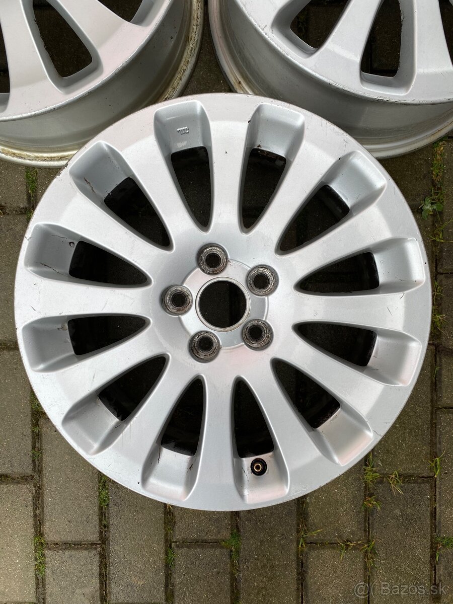 Predám 3.ks Subaru hliníkové disky/elektróny R16 - 3
