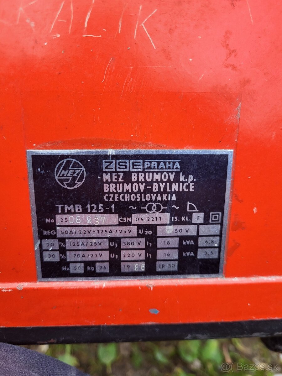 Trafo zváračka 380v - 3