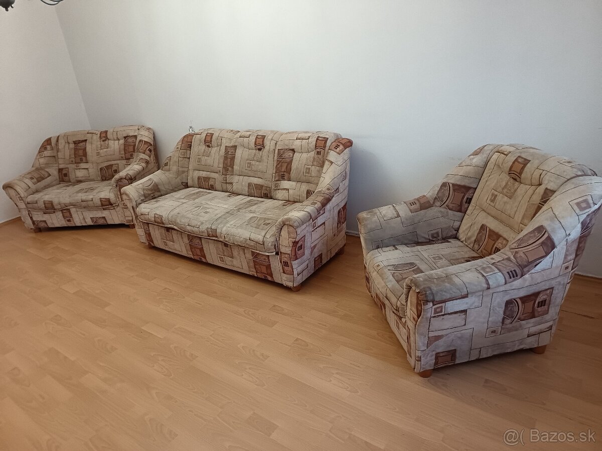 Predam rozkladaciu gaucovu supracu 3+2+1 - 3