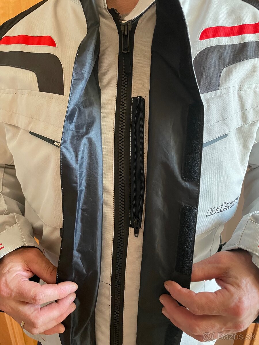 Moto-bunda s odnímateľným zateplením a protektormi - 3