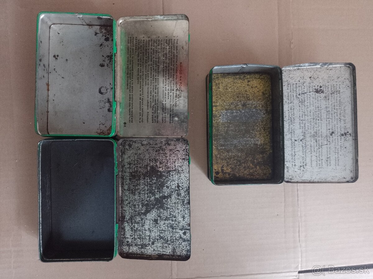 Plechové krabičky Matador - 3