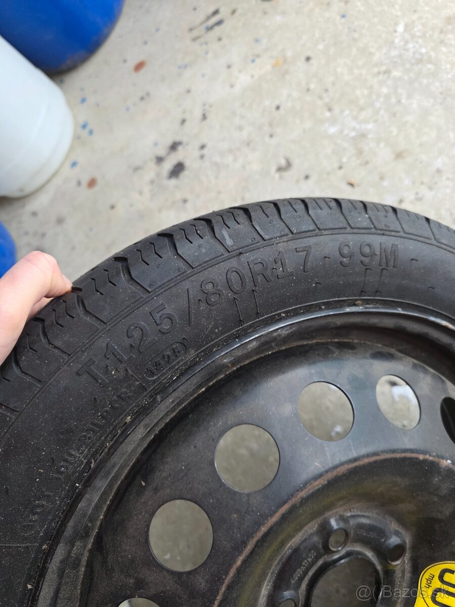 Dojazdová rezerva 5x108 r17 - 3