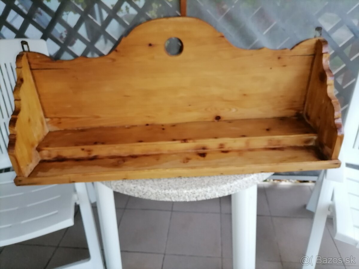 Starožitné poličky do chalupy. - 3