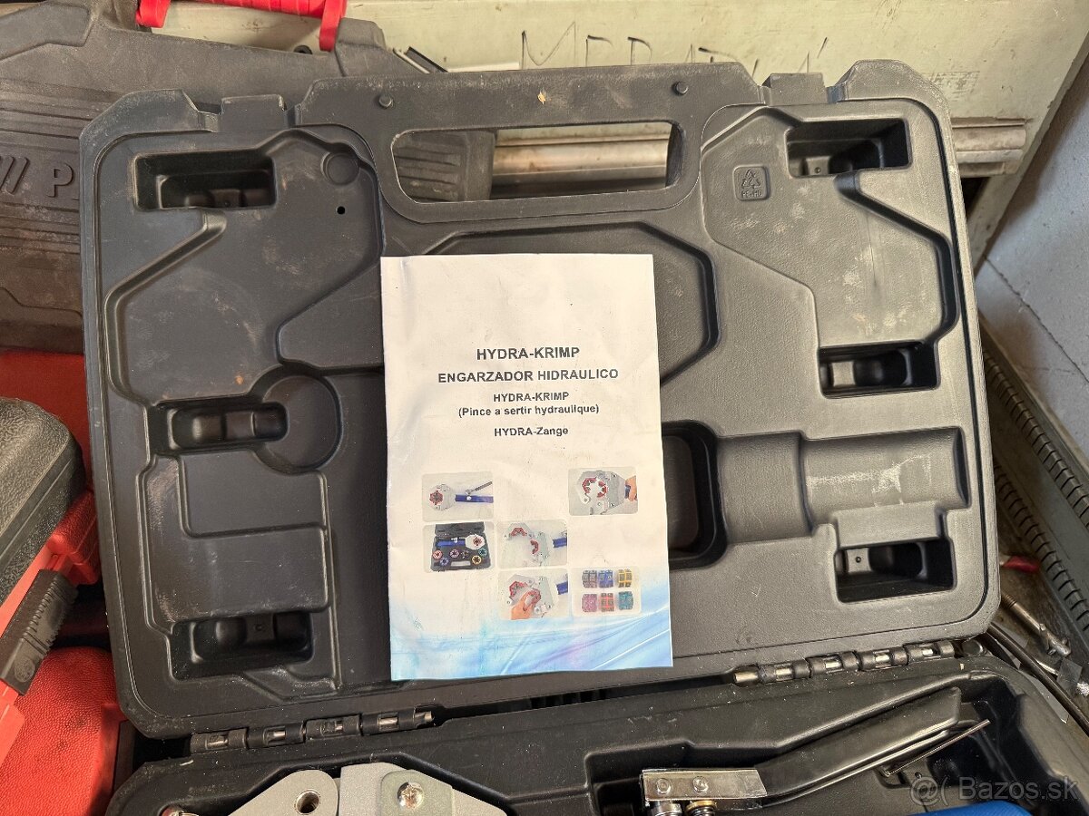 Lisovanie klieste na hadice hydraulické - 3