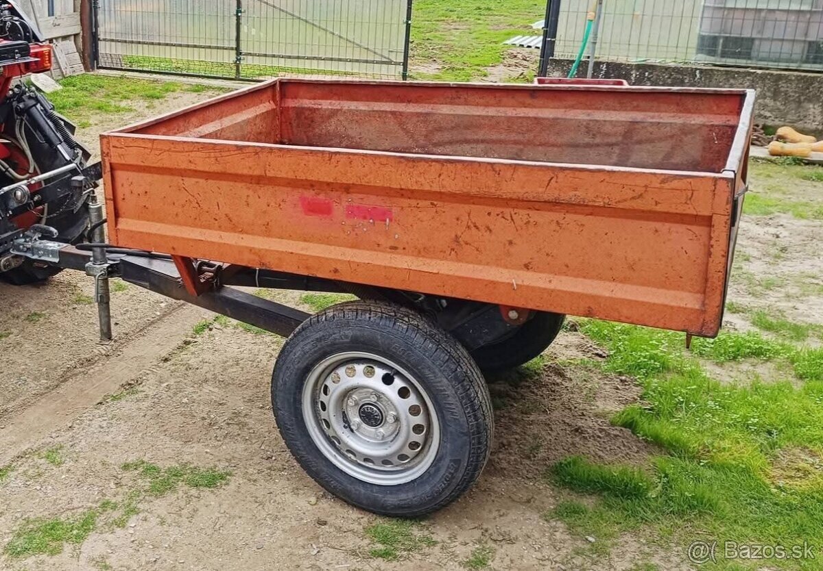 Vyklápacia vlečka - 3