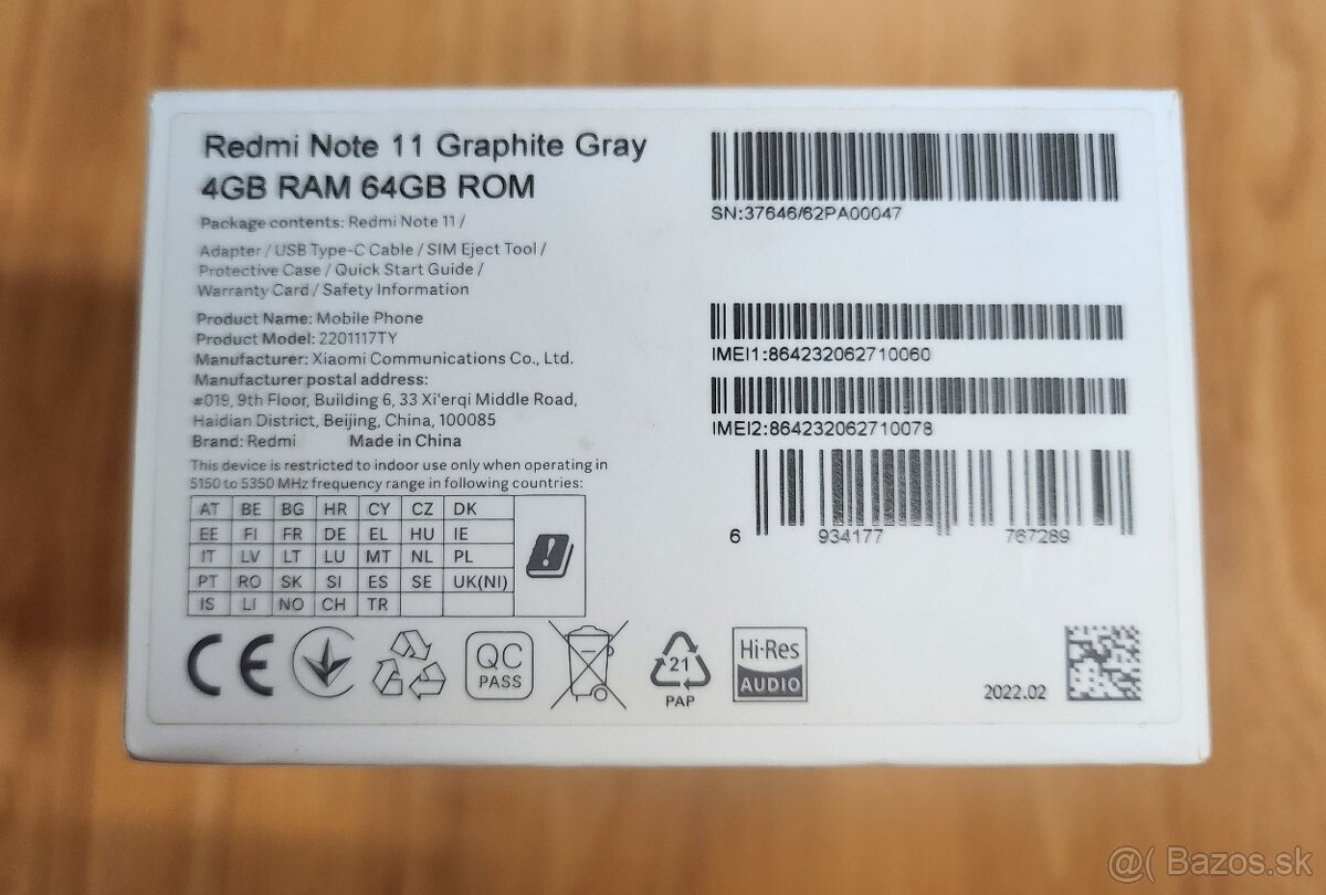 Xiaomi Redmi Note 11 - 3