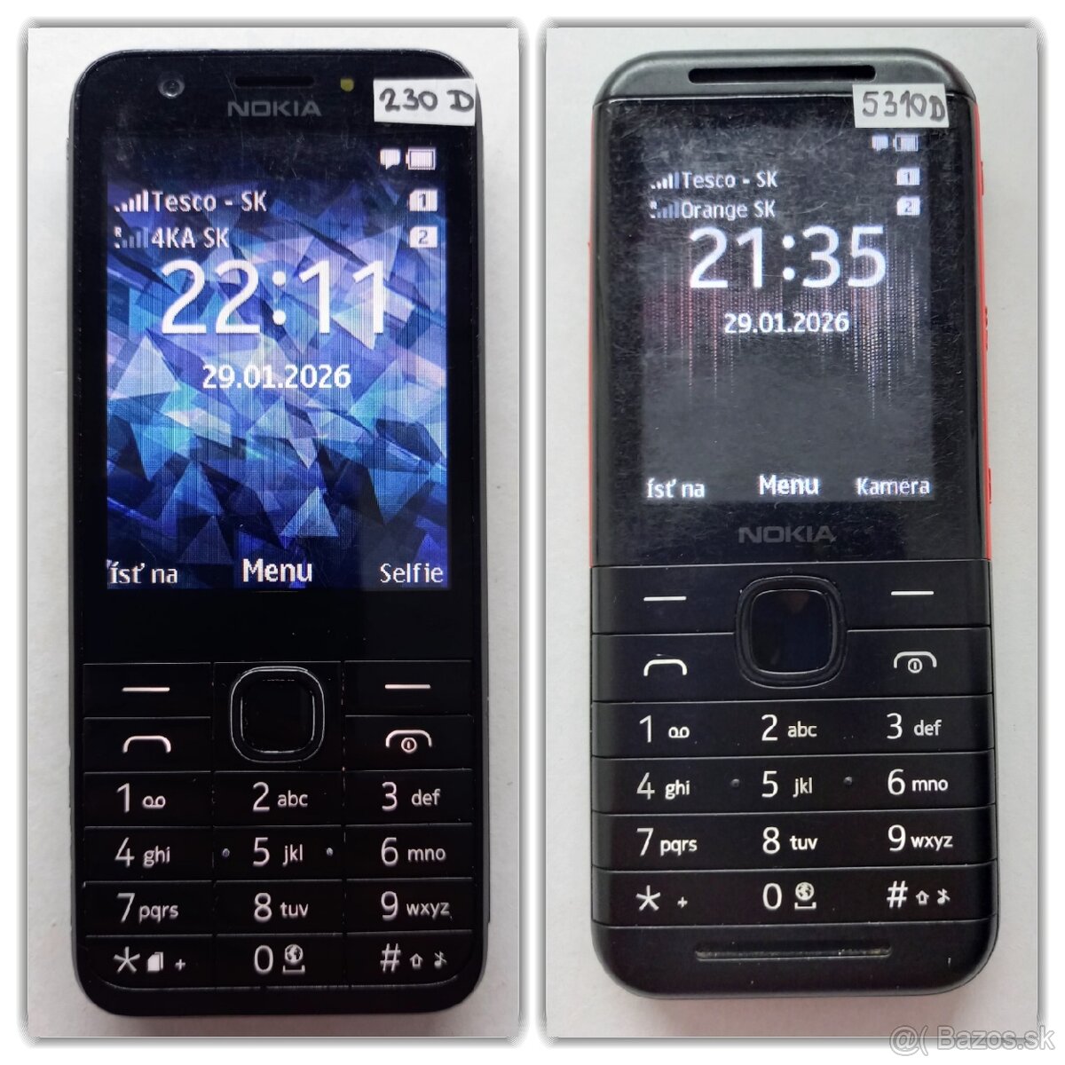 NOKIA Klasické tlačitkové - 3