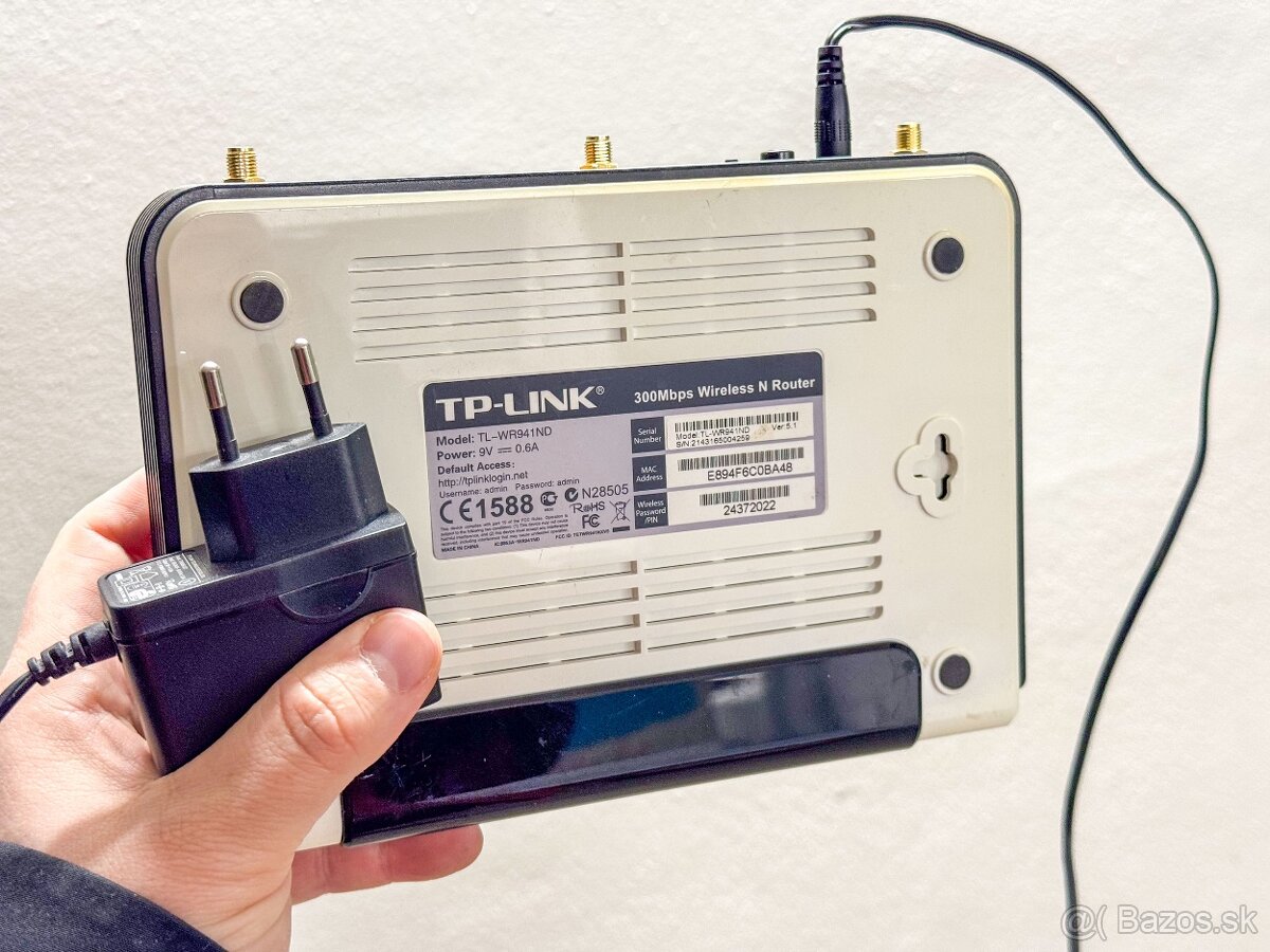 TL-WR941ND v5.1 300 Mbps Wireless N Router - 3