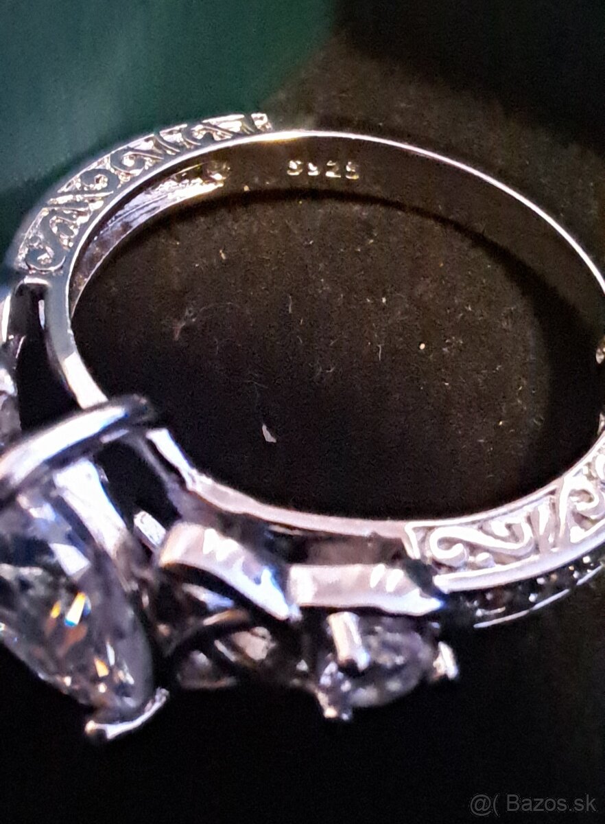 Krasny prsten 925 striebro - 3