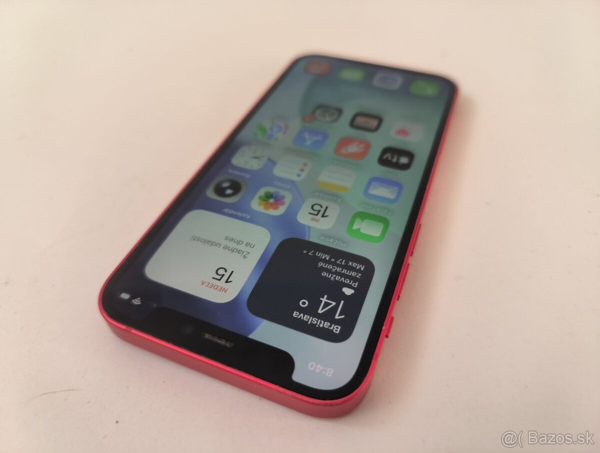 apple iphone 12 mini 256gb Red / Batéria 100% - 3