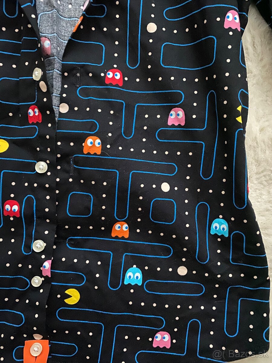 Košeľa OPPOSUITS pac man čierna - 3