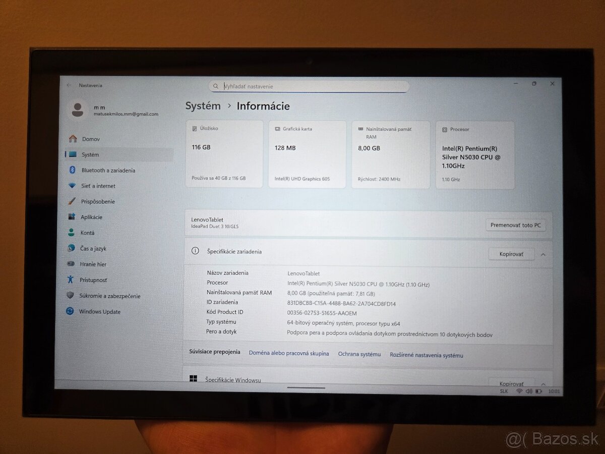 Lenovo ideapad duet 3 10ILG5 - 3