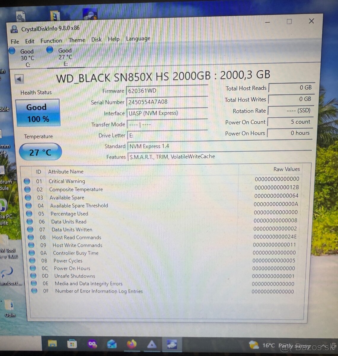 WD Black SN850X 2TB heatsink – nový - 3
