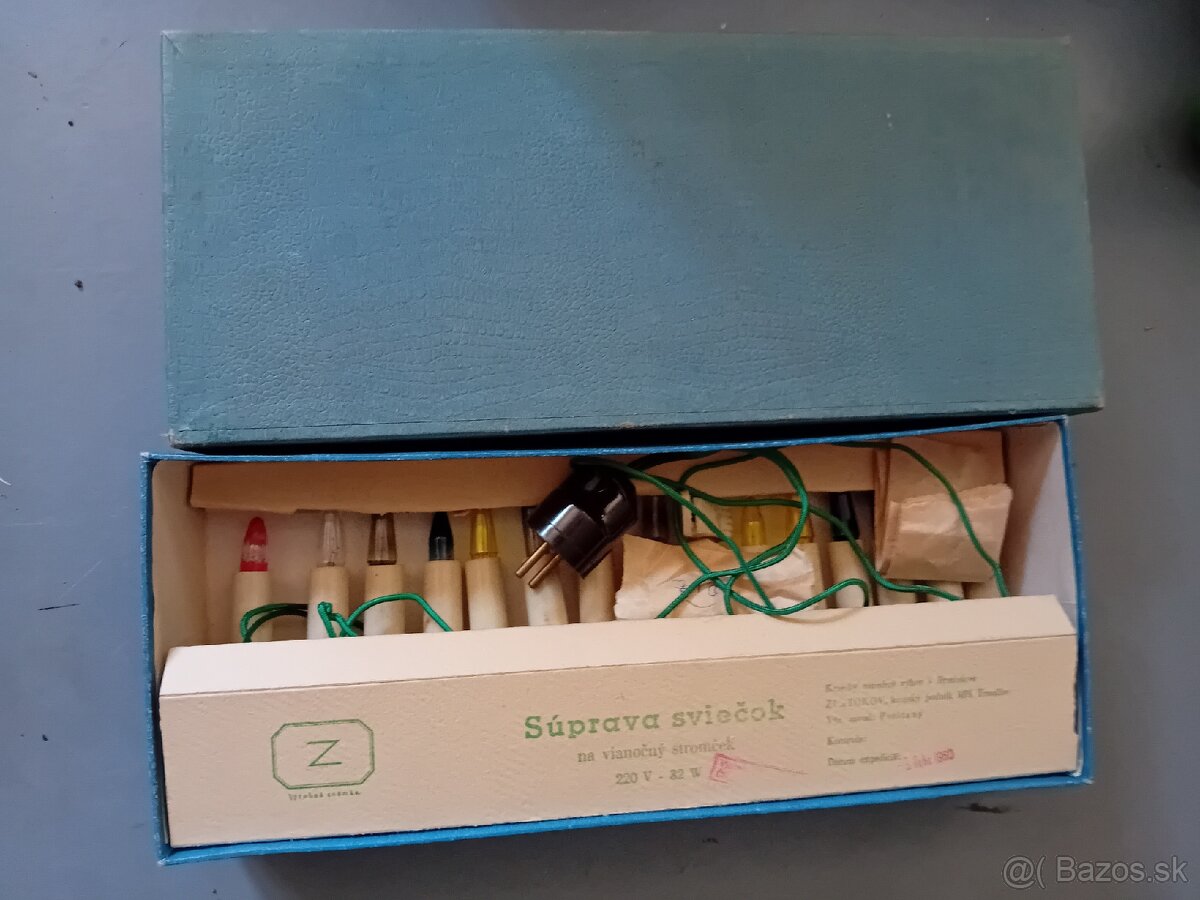 Retro svietidla na stromcek - 3