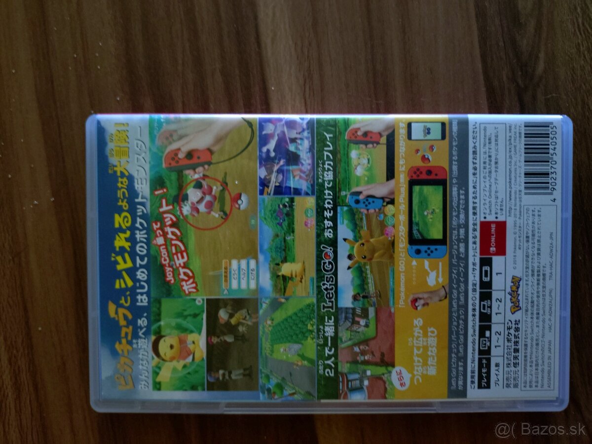 Pokemon lets go pikachu jp verzia angličtina - 3