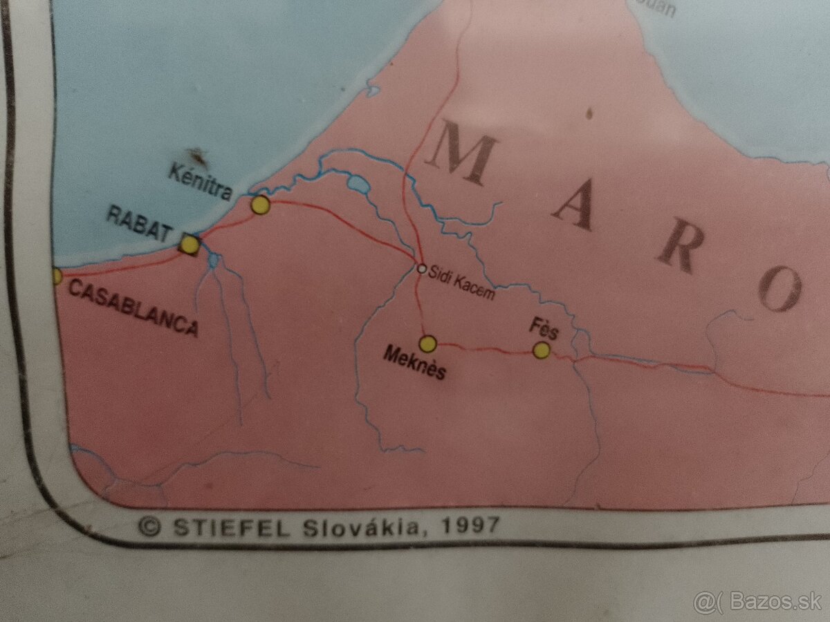 Mapa Železnicna sieť europy - 3