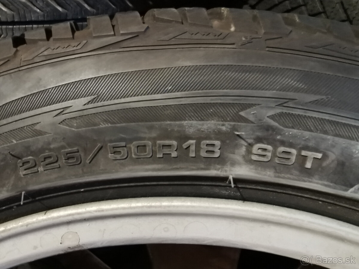 225/50 R18 - zimné pneu Goodyear (4 ks) - DOT 23 - 6+ mm - 3