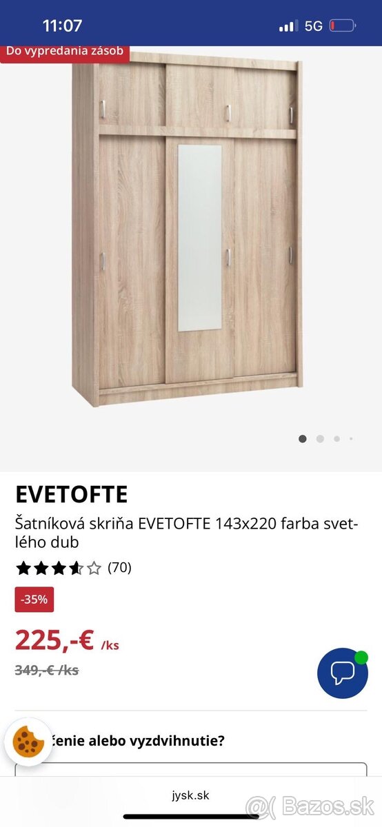 Šatníkové skrine - 3