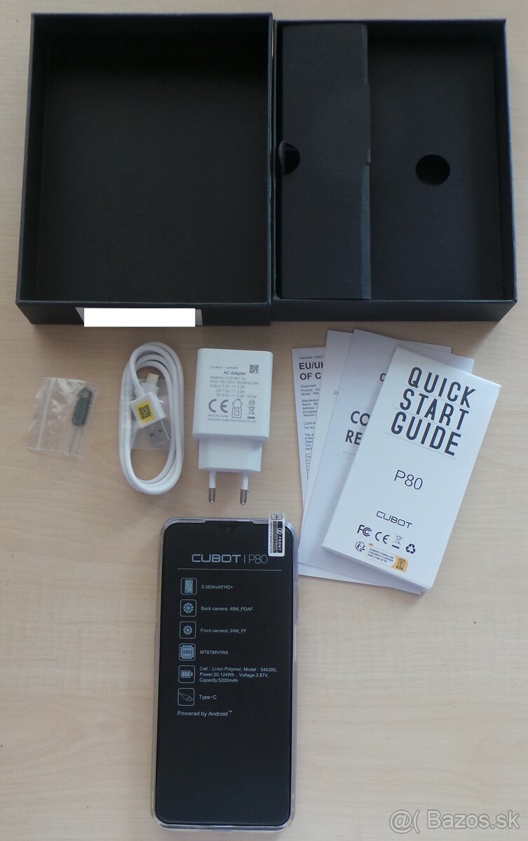 NOVY CUBOT P80 16GB/256GB - 3