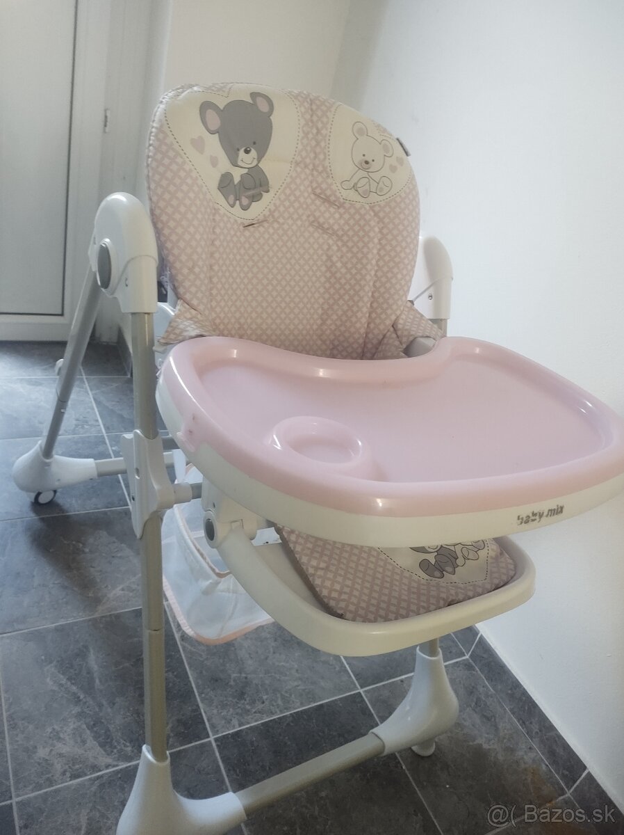 Detská jedálenská stolička baby mix - 3