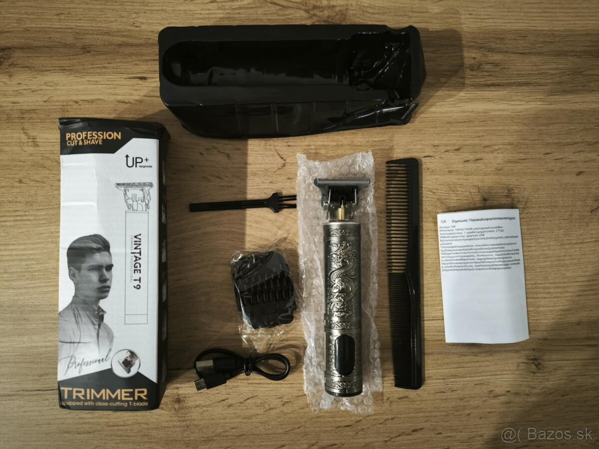 Nový profesionálny holiaci strojček s LCD displejom - 3