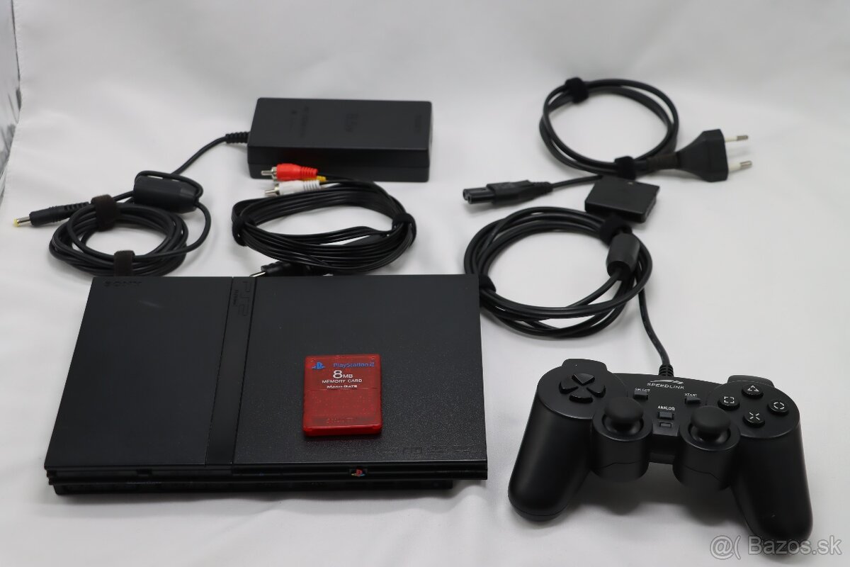 PS2 Slim SCPH-70004 - príslušenstvo - 3