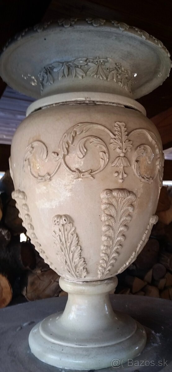 Kachlova pec starozitna - 3