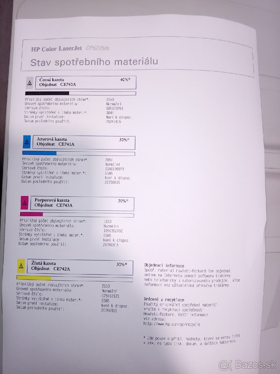 Tlačiareň HP CP5225dn, A3/A4 - 3