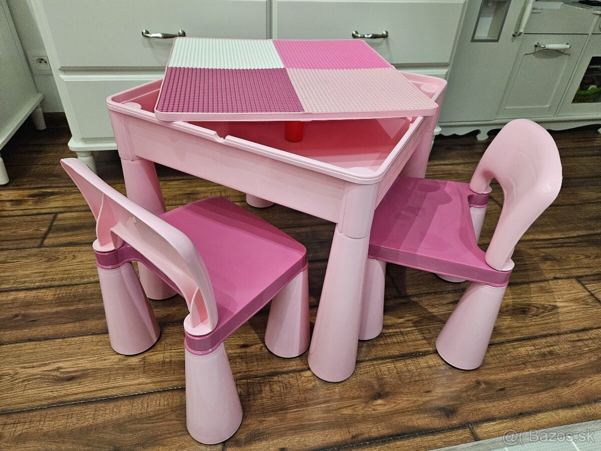 Detský stôl + 2 stoličky - 3