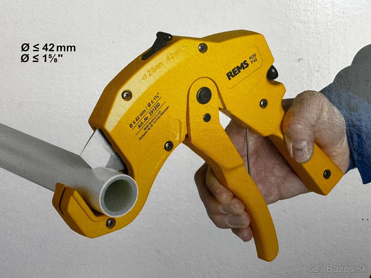 REMS ROS P42 Nožnice na trubky - 3