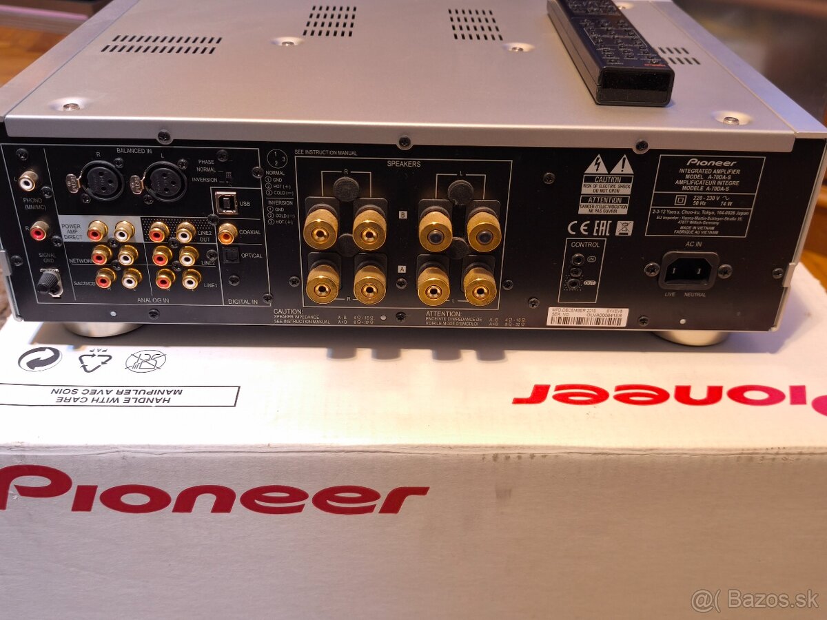 Predám Pioneer A-70DA (Silver) – 100% stav - 3