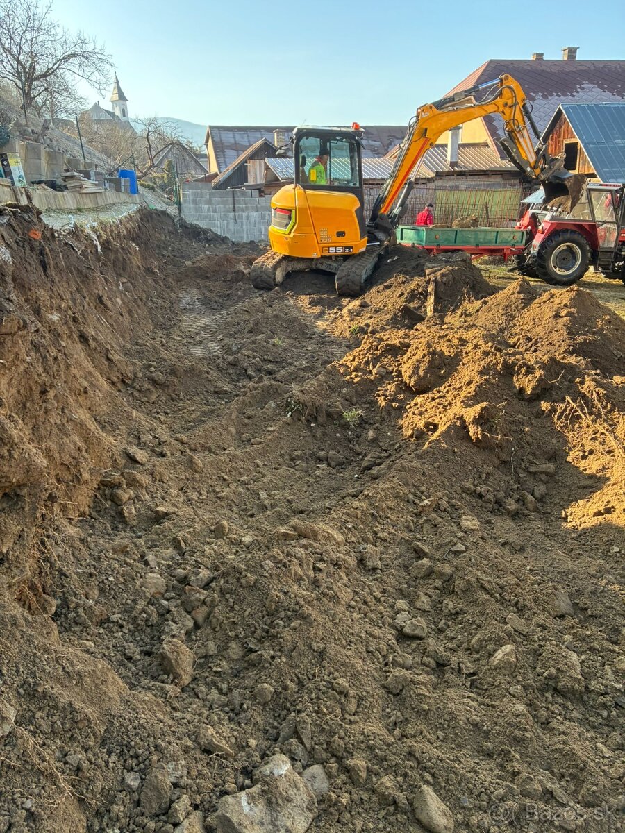 Pásový bager JCB 55Z -1. 2017 - 3