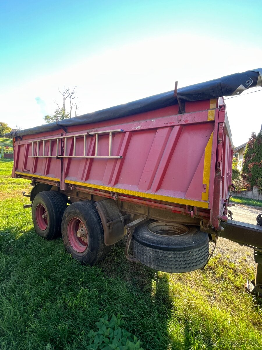 tandemový príves - vlek SDAH - KFZ TRANSPORTER - 3