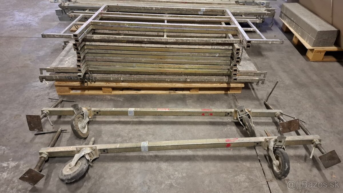 Oceľové pojazdné lešenie výška 8m - 3