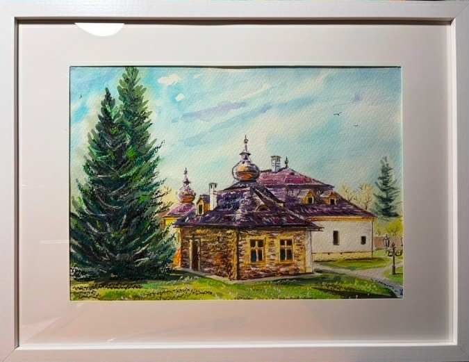 NOVÉ nádherné AKVARELOVÉ maľby - 3