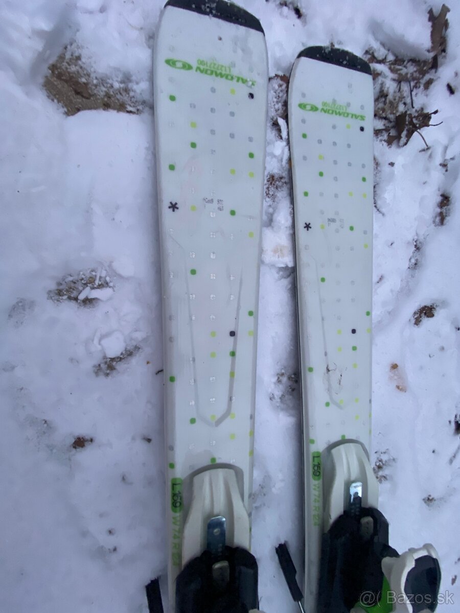 lyže Salomon Lime + viazanie - 3