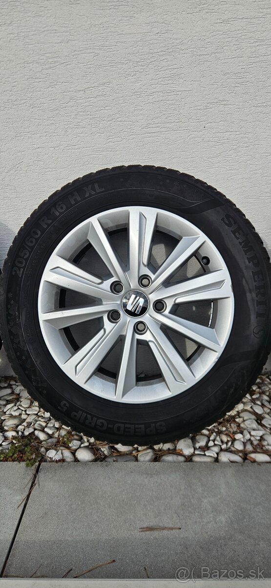 Alhambra/Sharan R16 5x112 zimná sada originál diskov diskov - 3