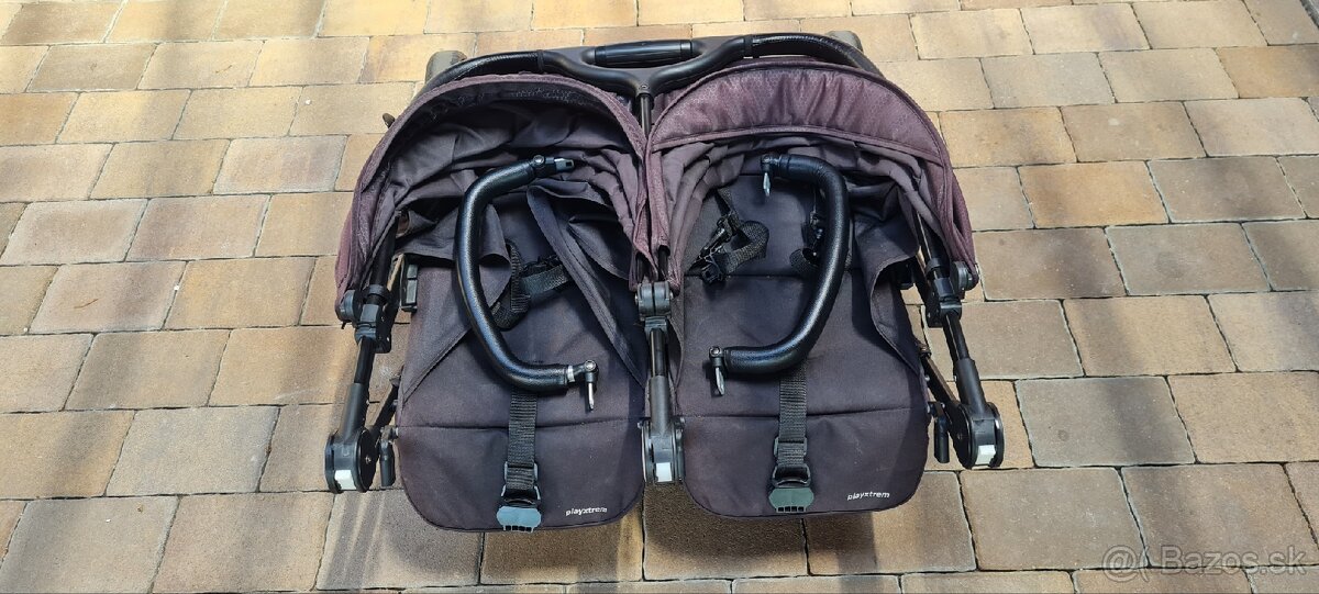 Sportový kočík pre dvojicky - 3