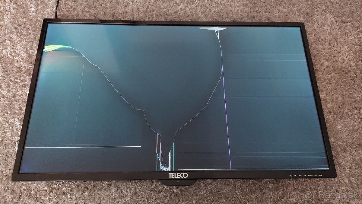 Televízor do ksravanu TELECO TEK32S poškodený displej - 3