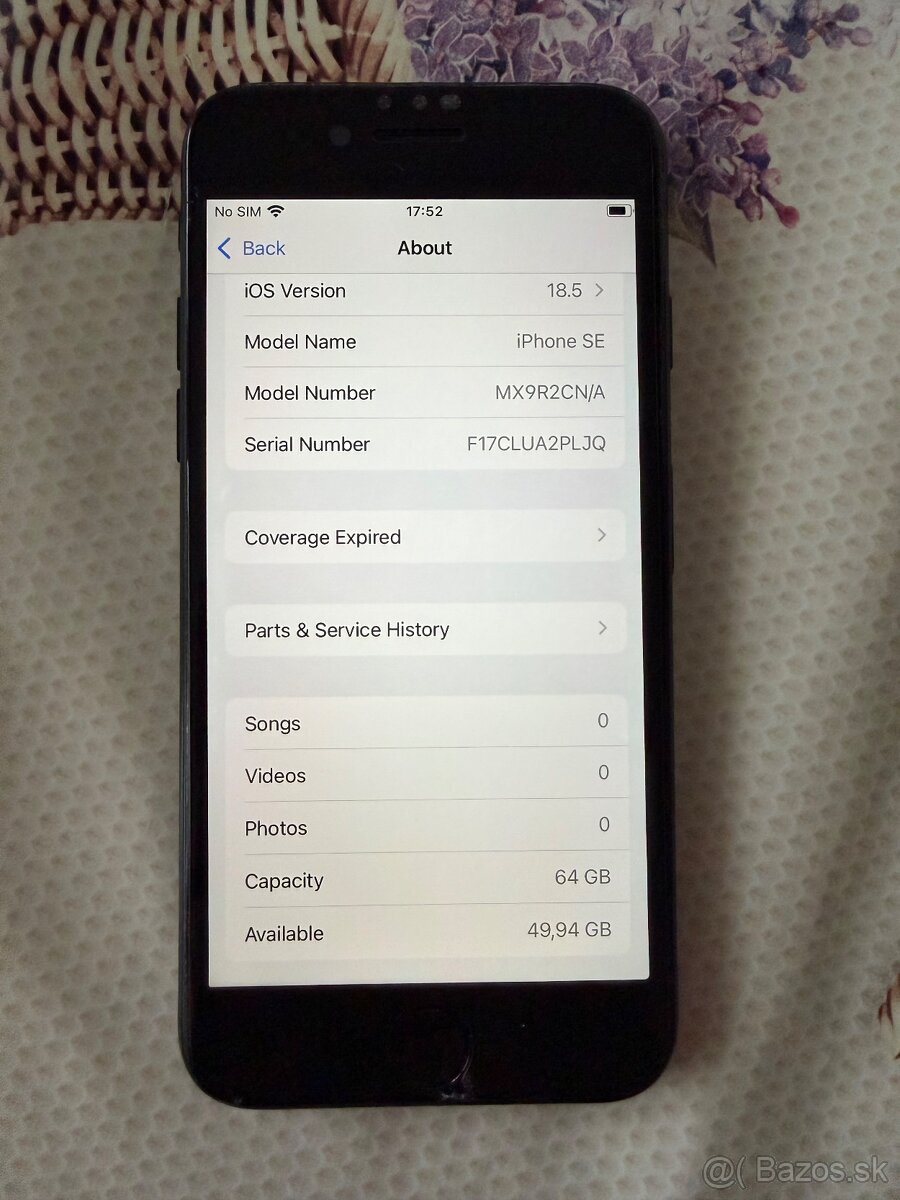 iPhone SE 64 GB v TOP stave - 3