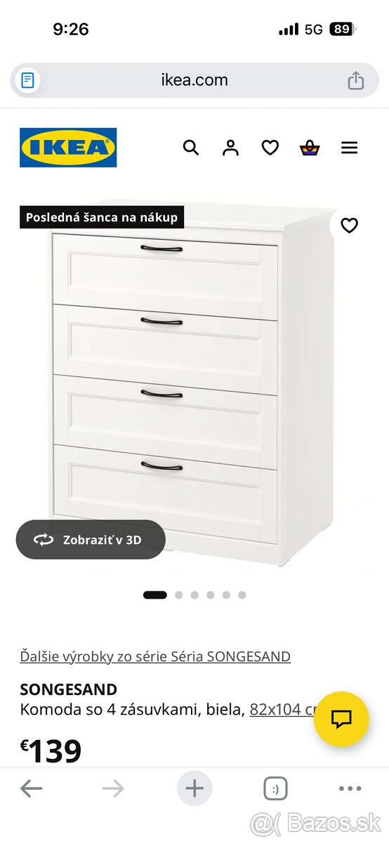 Komoda Ikea - 3