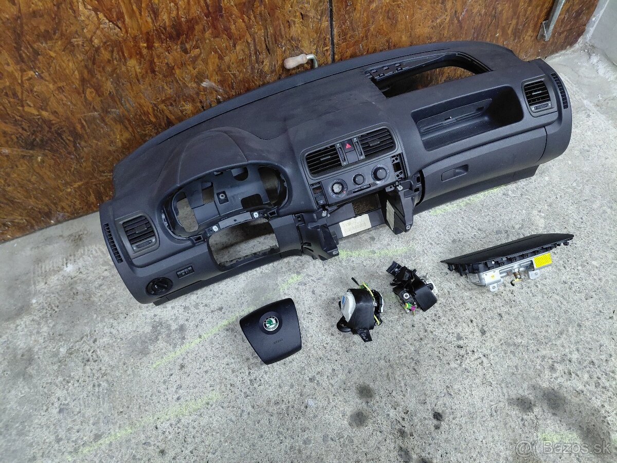 Škoda fabia 2 roomster airbagová sada - - 3