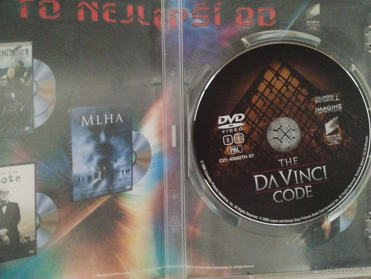 DVD film Da Vinciho kód - 3