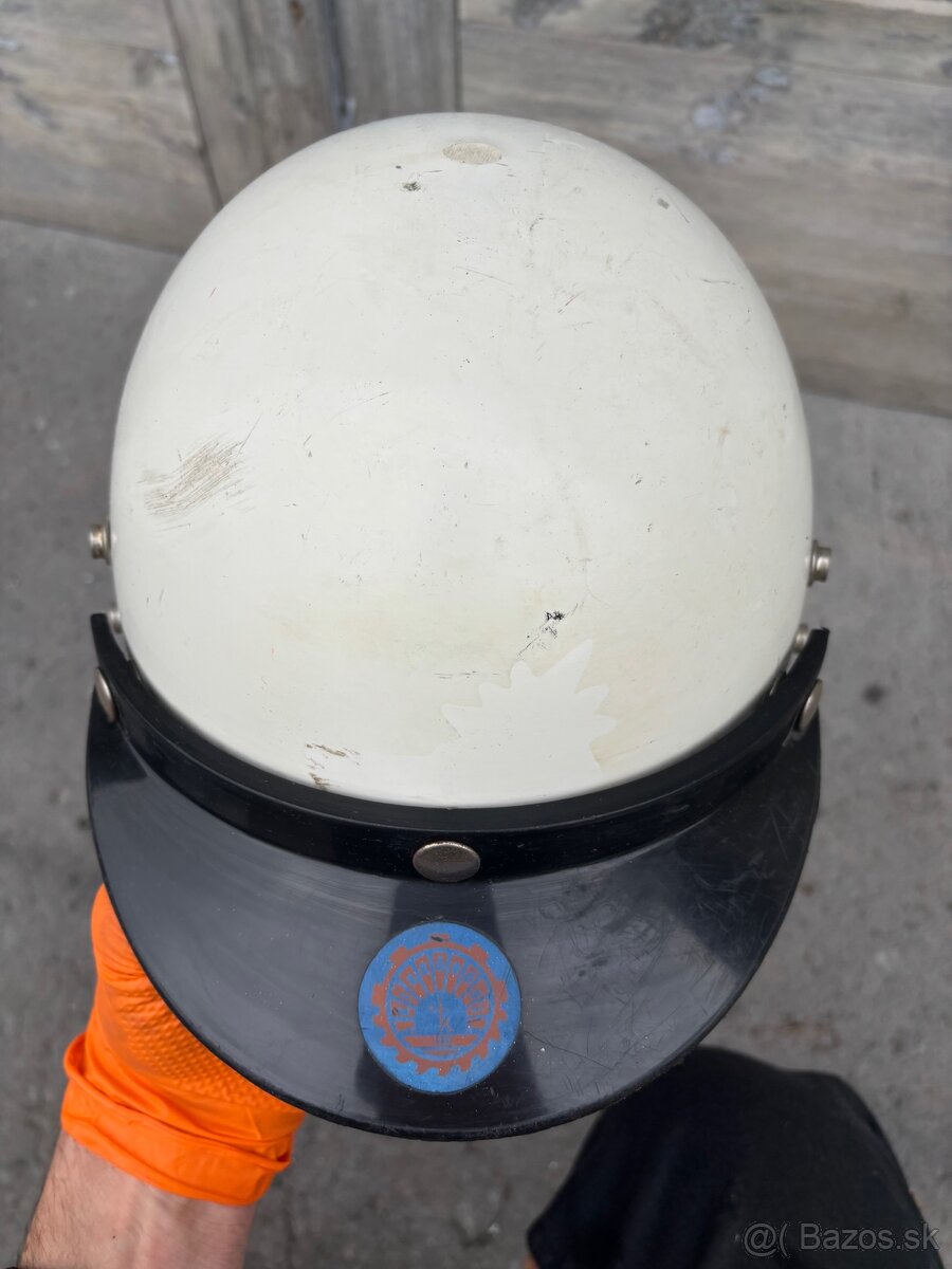 Prilba moto stará veterán - 3