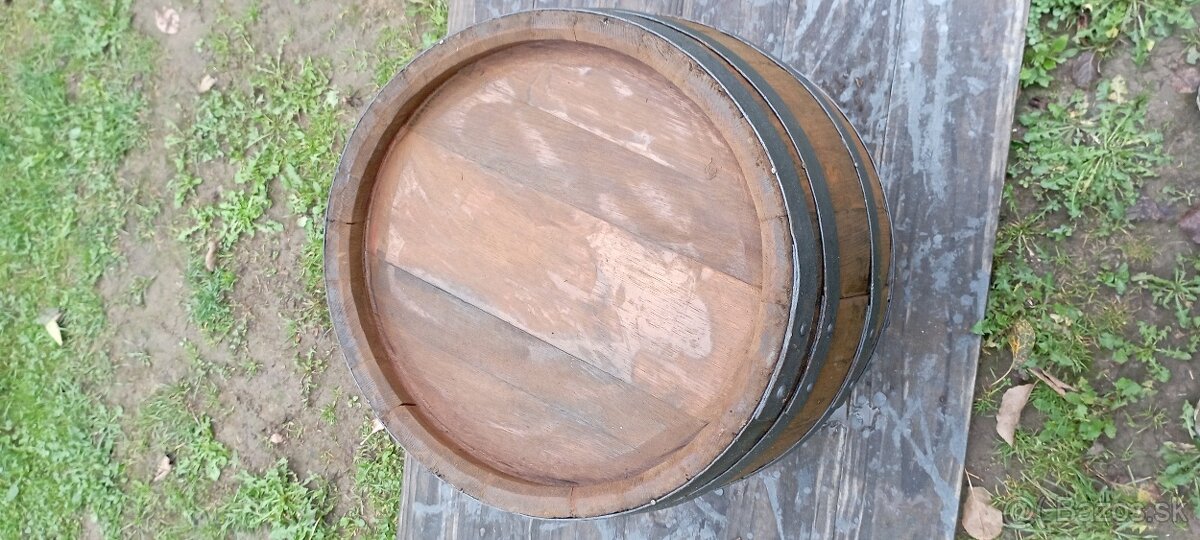 Starý drevený sud - 3