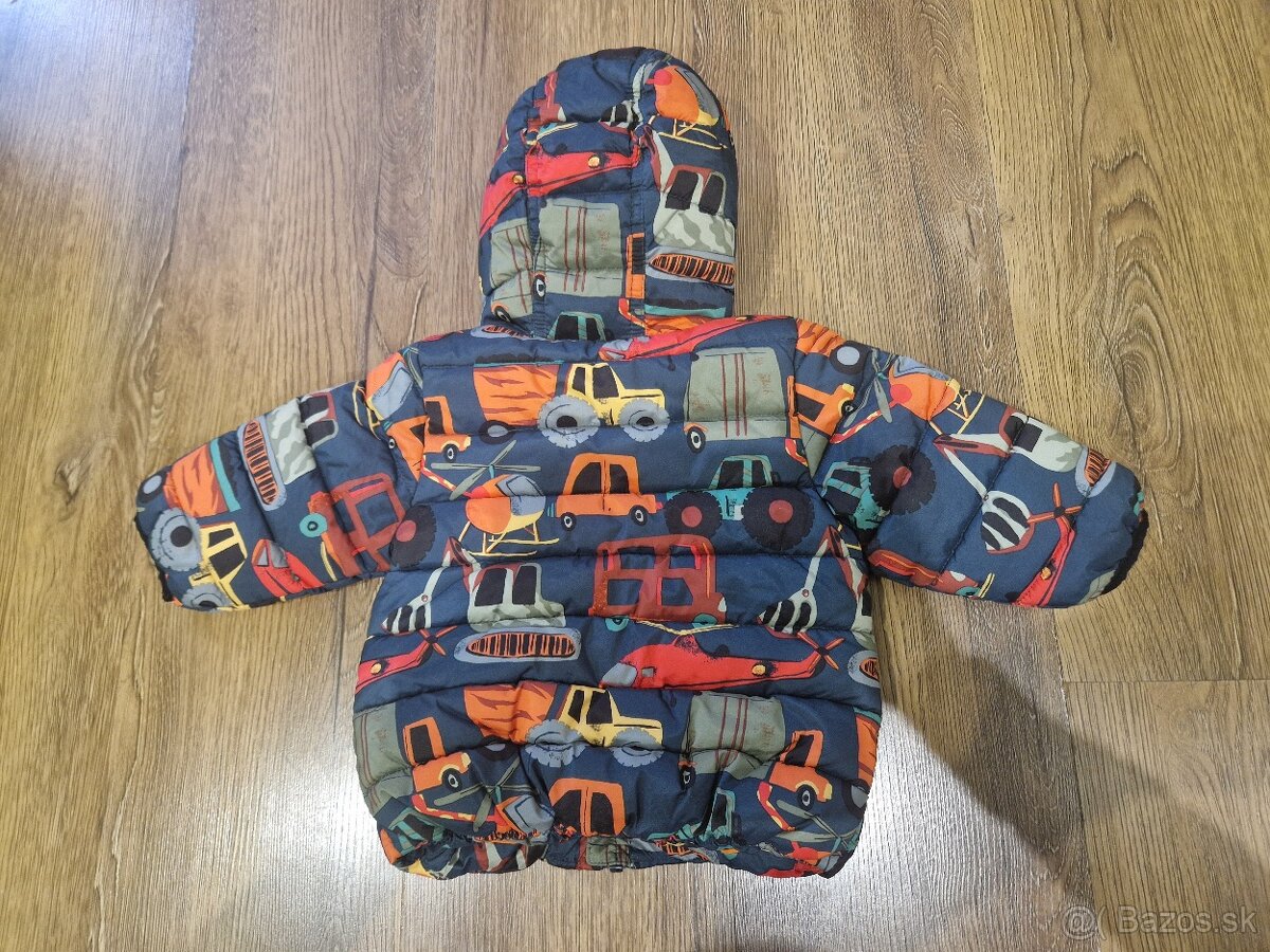 Detska chlapcenska bunda 62/68 - 3